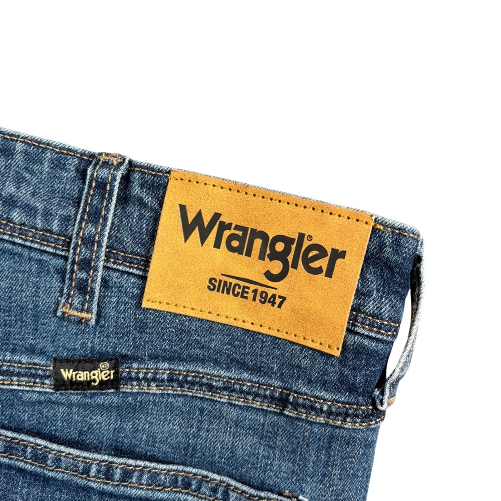 New Wrangler Five‎ Star Straight Fit Jeans Men's 39x31 Classic Denim Workwear
